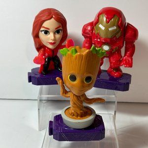 Marvel Studios Heroes Lot of 3 McDonald's Happy Meal 4 Inch Toys 2020